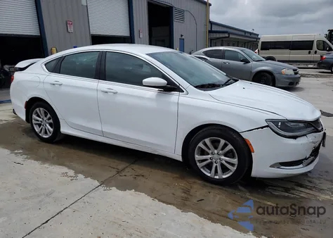 2015 Chrysler 200 Limited z USA, uszkodzony, nr VIN 1C3CCCAB5FN738494